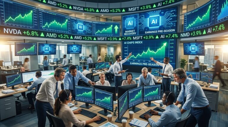 Tech Stocks Rebound Ahead Of Big Earnings