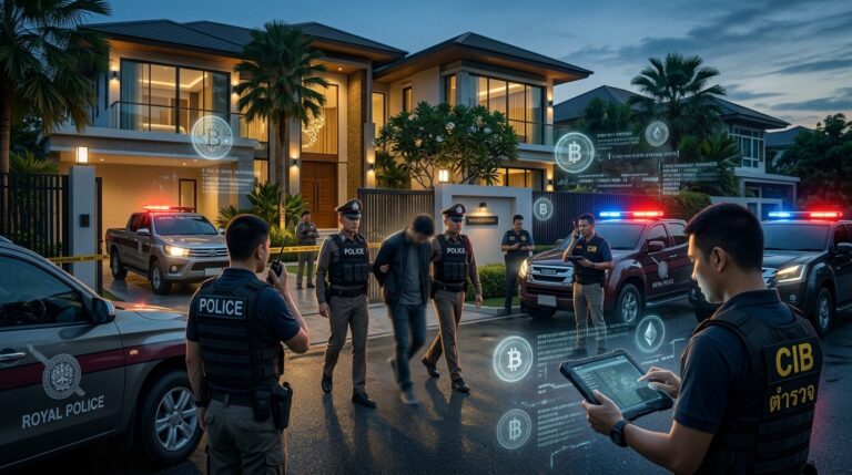 Thailand Arrests Crypto Exchange Suspect In Major Laundering Case