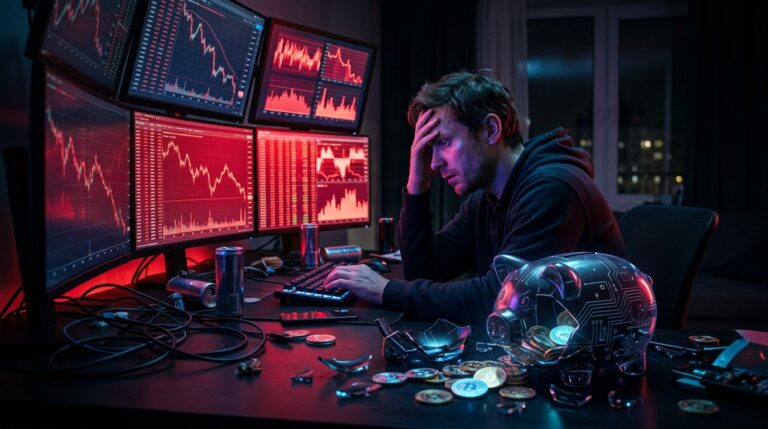 Trader Loses 12 Million Fortune In Crypto Market Selloff