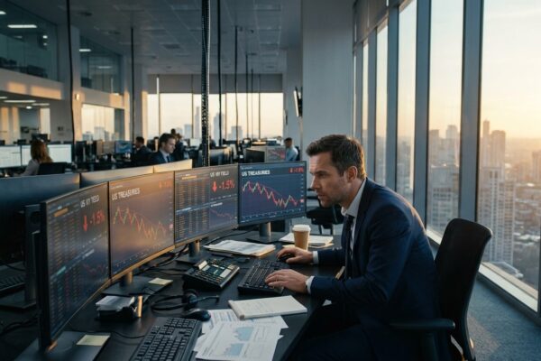 Treasury Yields Fall As Investors Await Key Economic Data