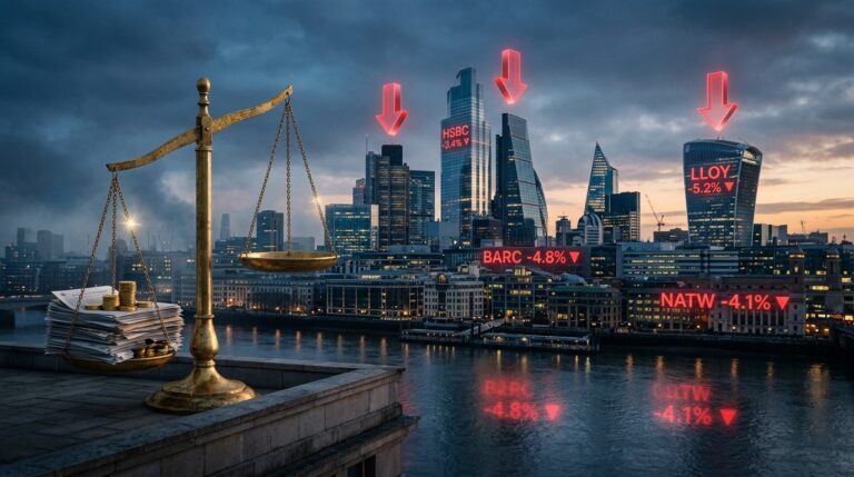 UK Bank Tax Hike Fears Slam London Lenders Shares Ahead Of Budget