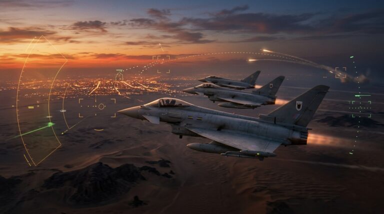UK Typhoon Jets Deploy To Shield Saudi Arabia From Houthi Strikes