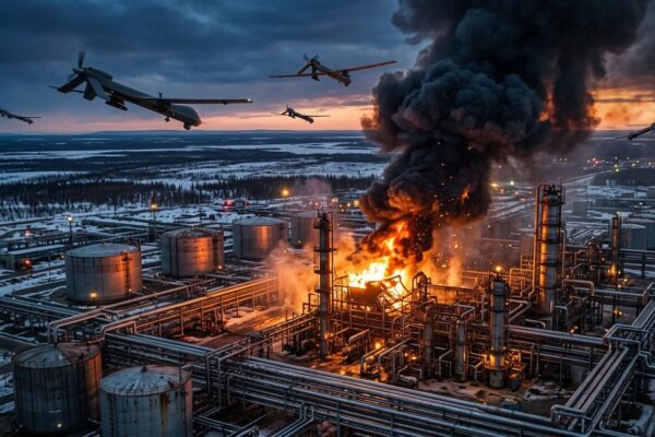 Ukraine Drone Strikes Cripple Russian Diesel Supply Worldwide