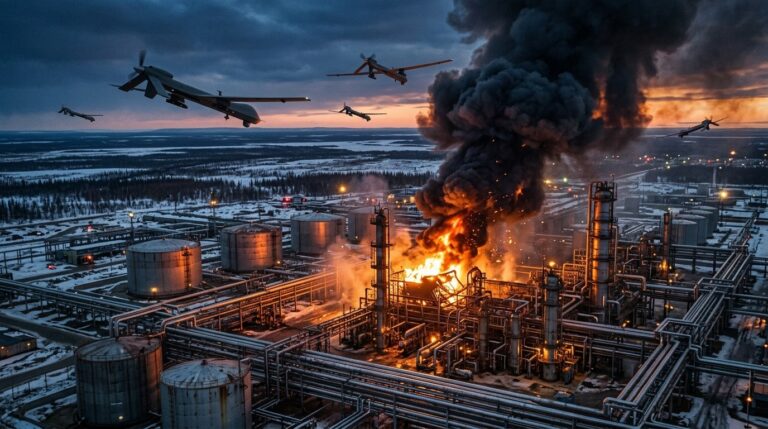 Ukraine Drone Strikes Cripple Russian Diesel Supply Worldwide