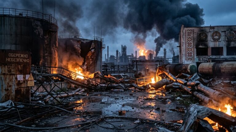 Ukraine Resumes Strikes On Russian Refineries After Ceasefire