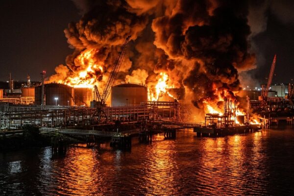 Ukrainian Drones Hit Russian Fuel Hub After Trump Diesel Deal