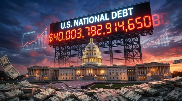 US Budget Deficit Nears 2 Trillion In Fiscal 2026