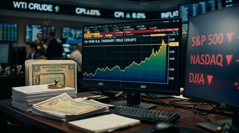 When 10-Year Treasury Yield Hits 6 Percent Investors Shift Bonds