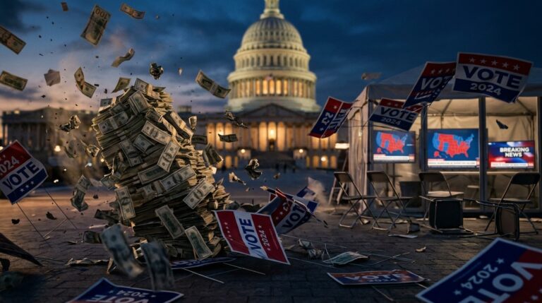 Why GOP Midterm Billion Dollar Ad Blitz Fails To Shift Polls