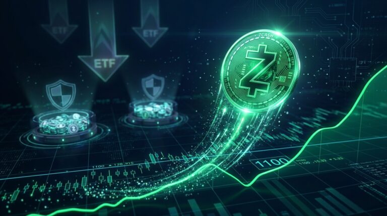 Zcash Price Rebounds Above $1100 Amid ETF Withdrawals