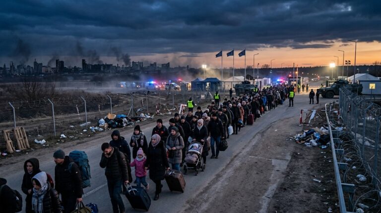 Zelensky Warns Of 20 Million Refugees If Ukraine Falls